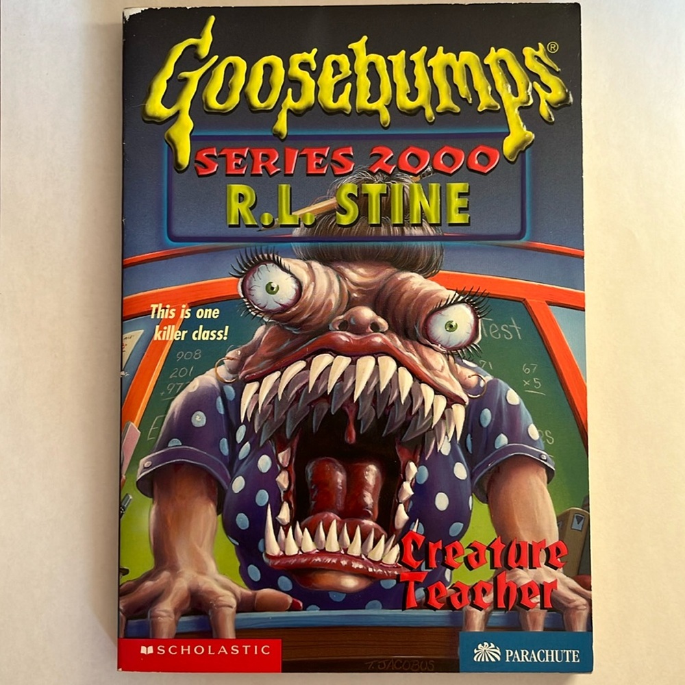 ⭐️ GOOSEBUMPS - Series 2000 - #3 Creature Teacher